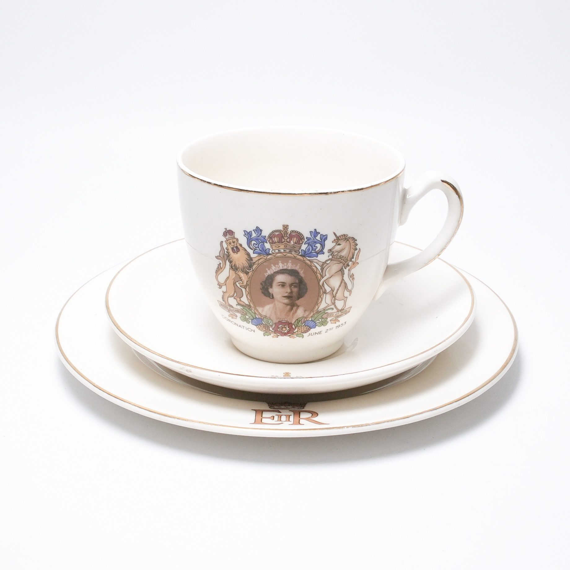 イギリス ビンテージ 陶磁器 ROYAL FALCOM WARE ロイヤルファルコンウェア トリオ EC-G300230046