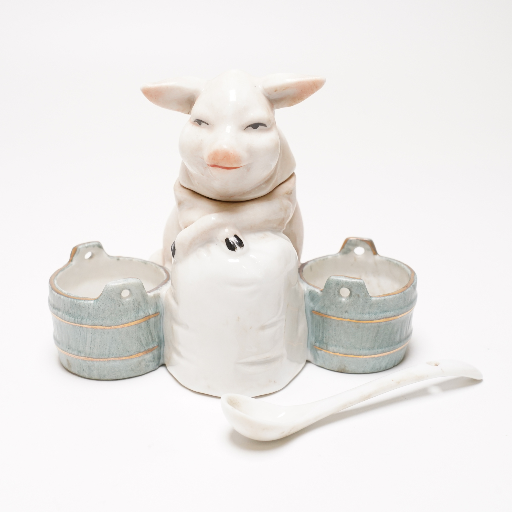 フランス 陶器 Astier de Villatte アスティエ・ド・ヴィラット ソルト 