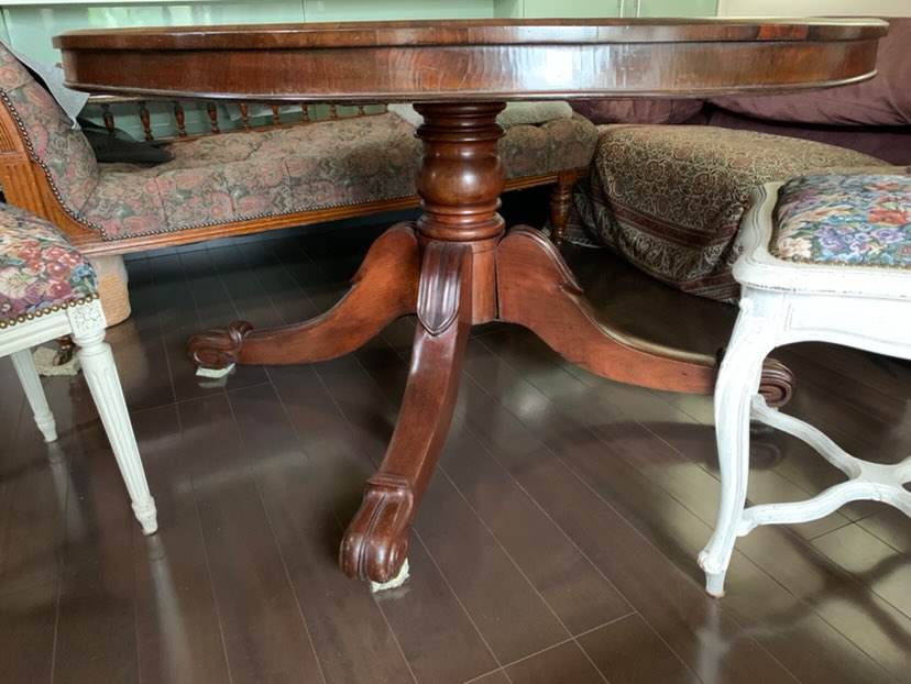 イギリス 1880年代 ローズウッド ティルトップテーブル ECJPAB0011