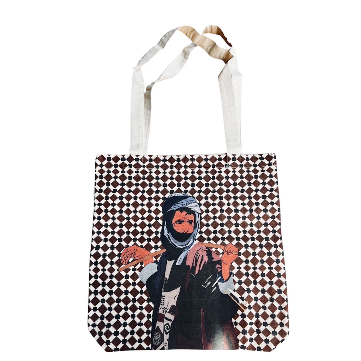 モロッコ - コットン100% ethnik モロッコ/ethnik トートバッグ ECJPJC1238