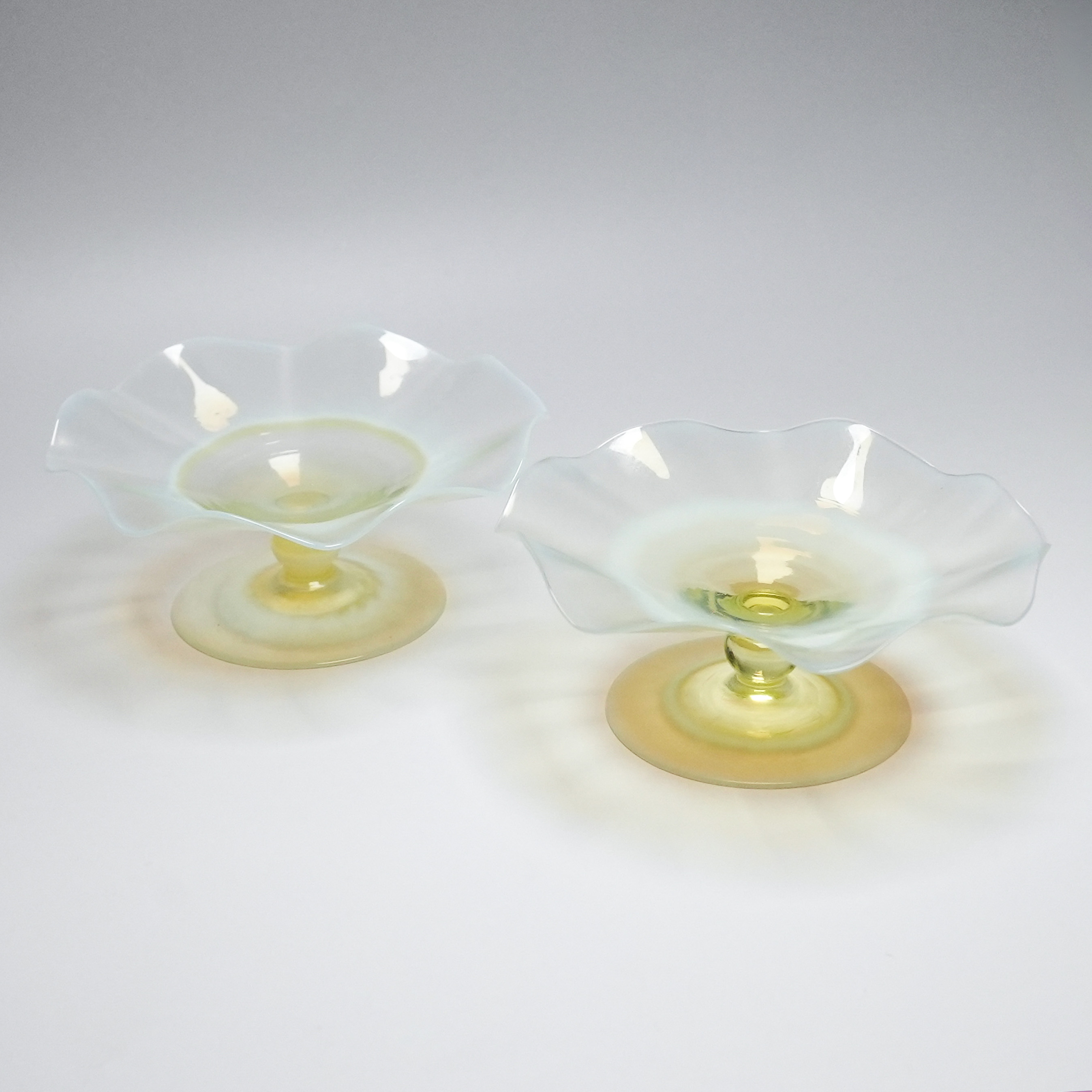 ヴァセリンガラス ヴァセリンコンポート ペア ECJPKK-0015