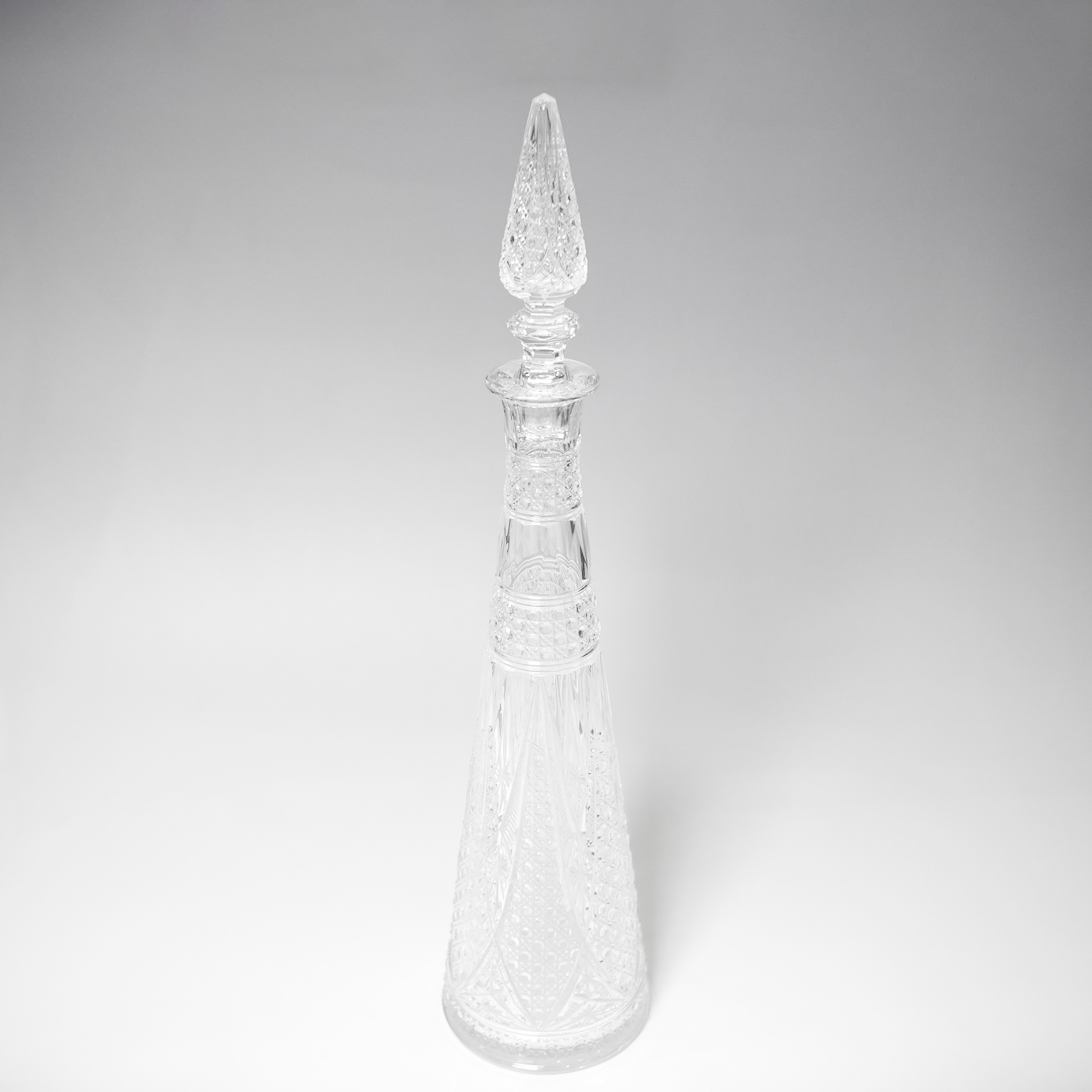 フランス 1970年代 クリスタルガラス Baccarat バカラ  ロシア皇帝のデキャンタ? ECJPOF0003