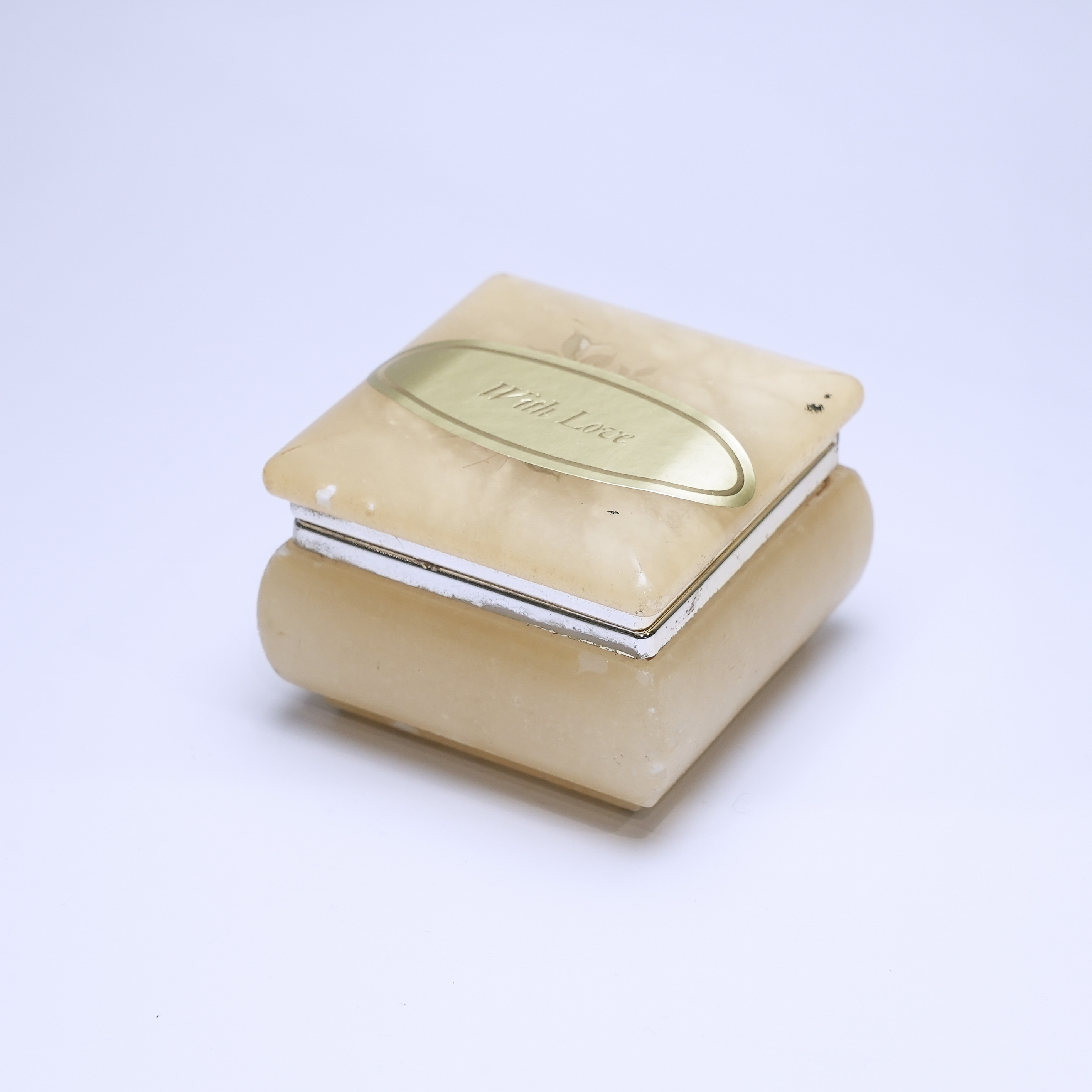 フランス 1940年代 マーブル ジュエリーボックス ECJPSV0026