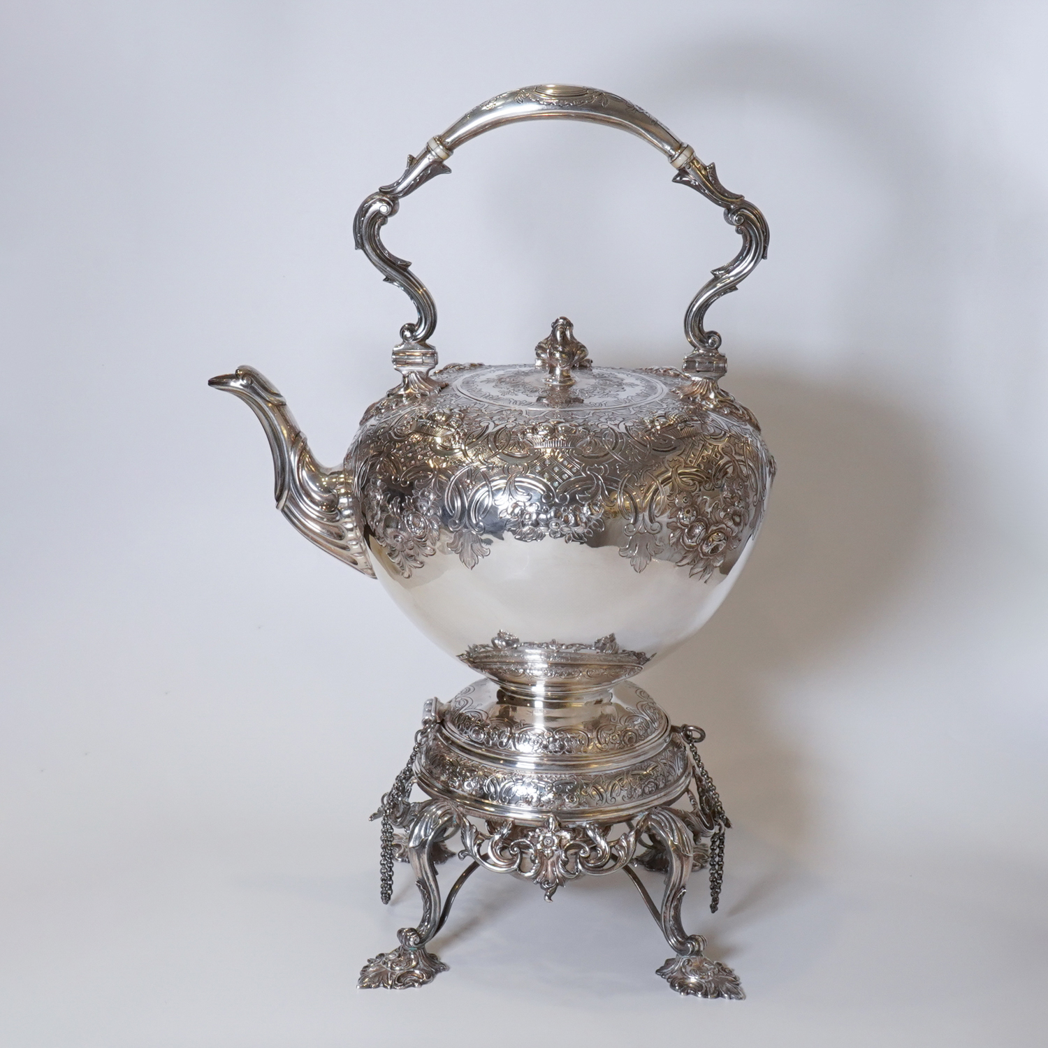 アンティーク　ティーケトル　シルバー Welcome to ギャラリー虎徹 WEB