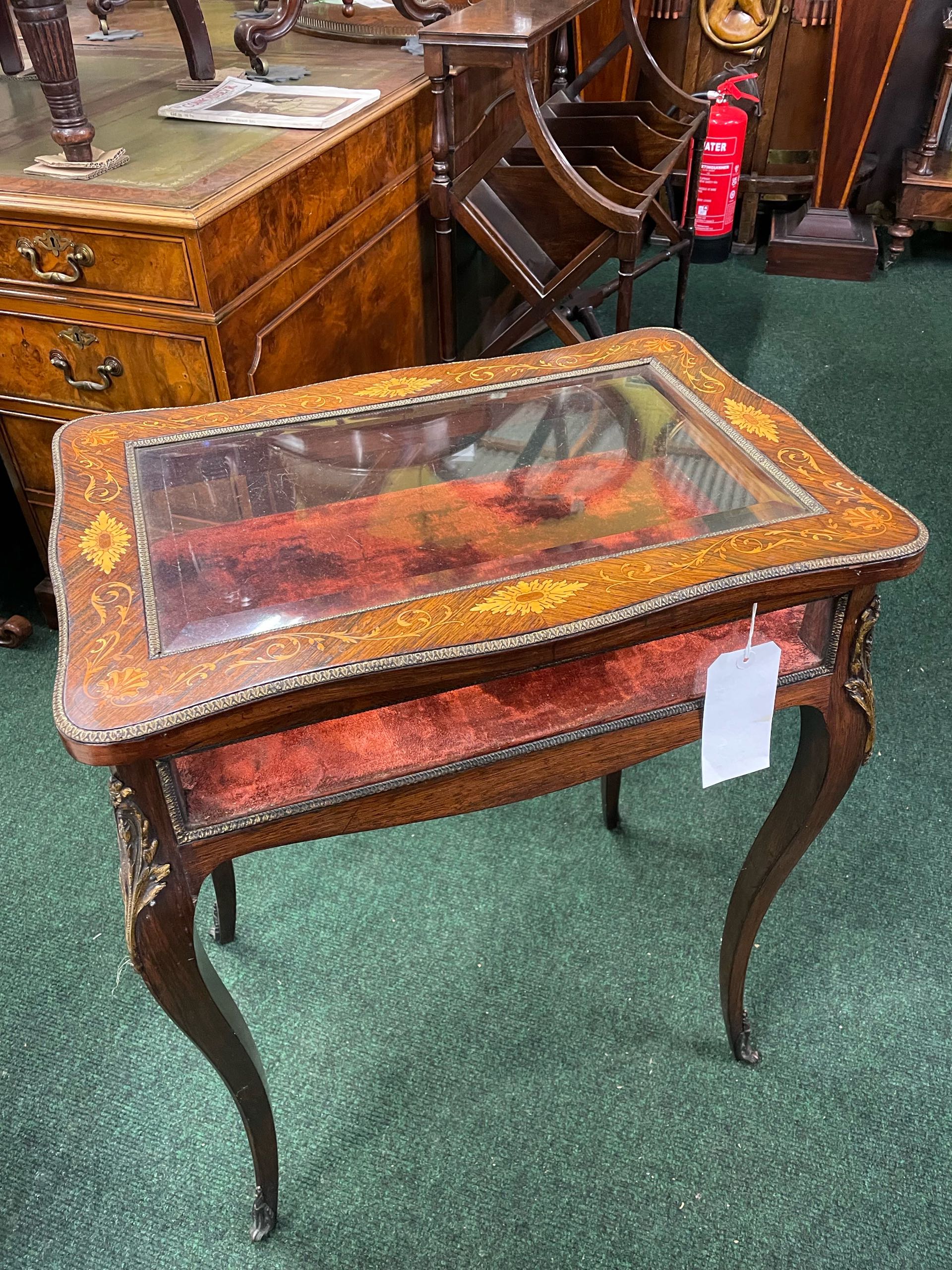 フランス 1910年代 ローズウッド ジュエリーケース ECUKBW0017