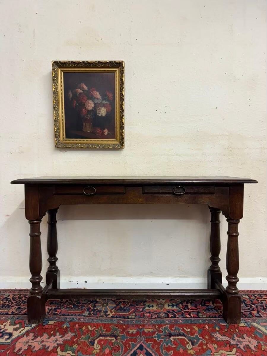 イギリス 1930年代 オーク コンソールテーブル