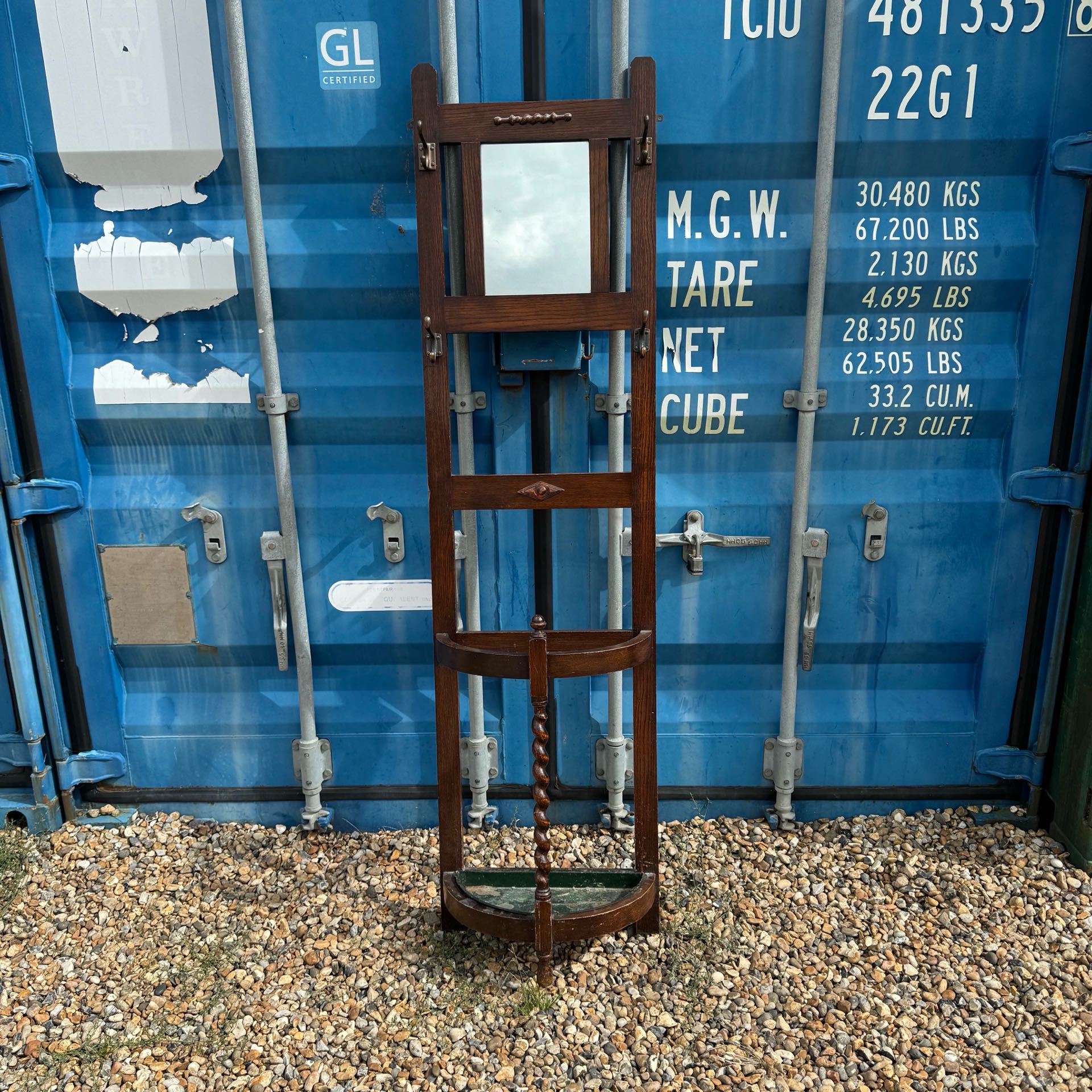 イギリス 1930年代 オーク ホールスタンド ECUKSA0292