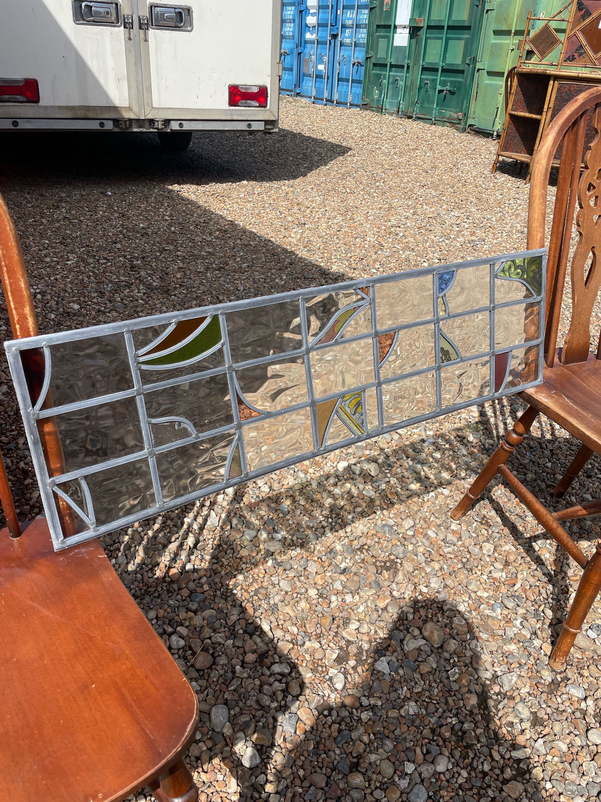 イギリス 1920年代 ガラス ステンドグラス ECUKSA0154