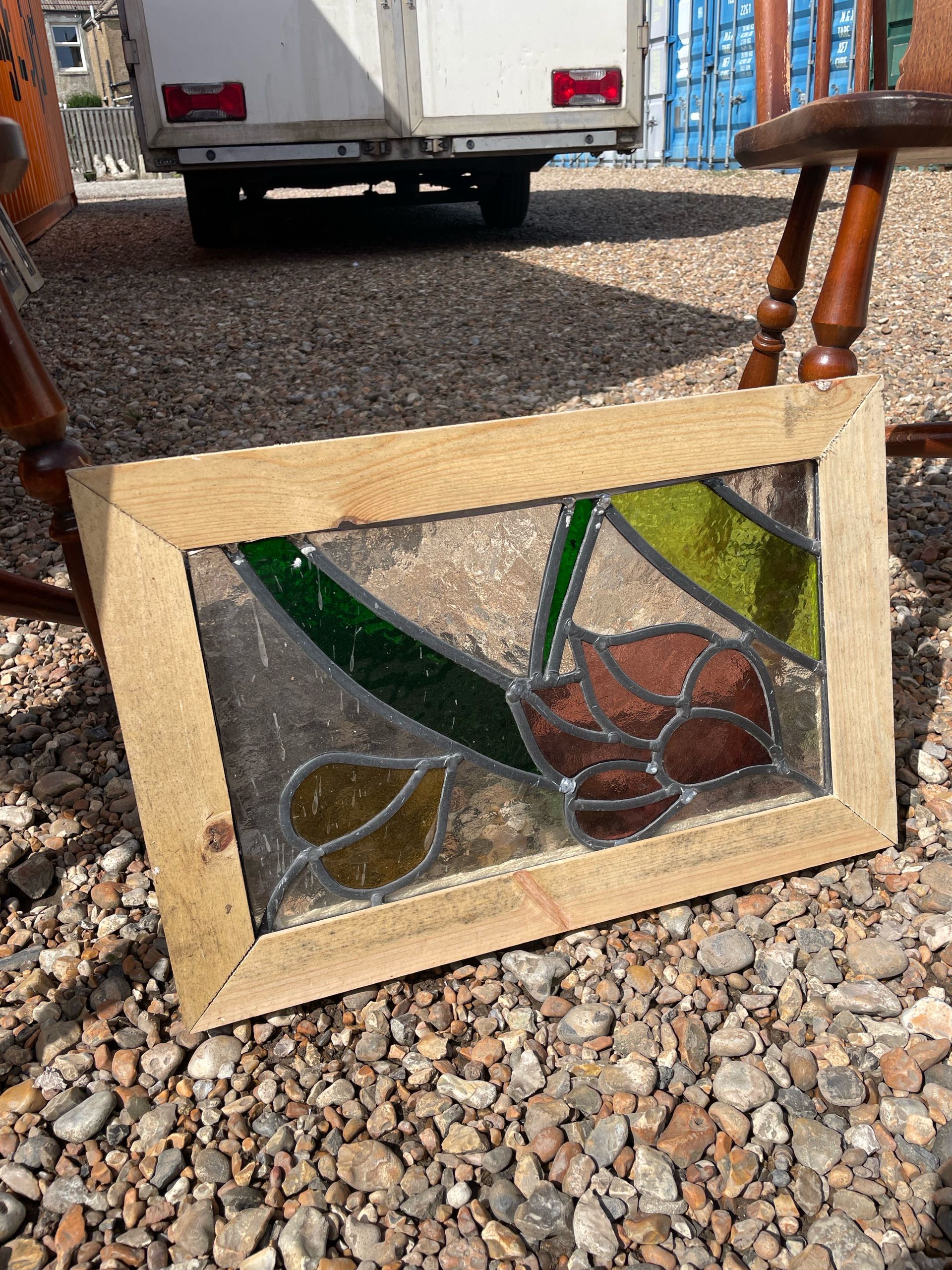 イギリス 1920年代 ガラス ステンドグラス ECUKSA0160