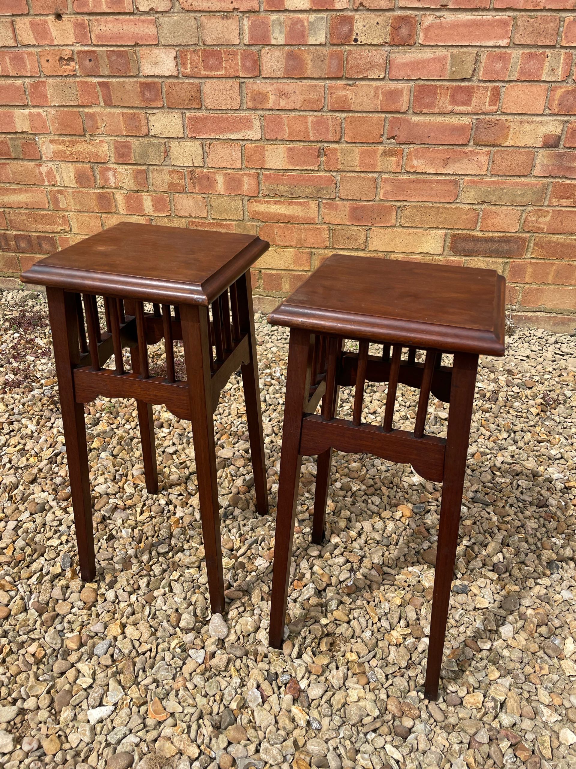 イギリス 1910年代 ウォールナット プラントスタンド ECUKOB0062