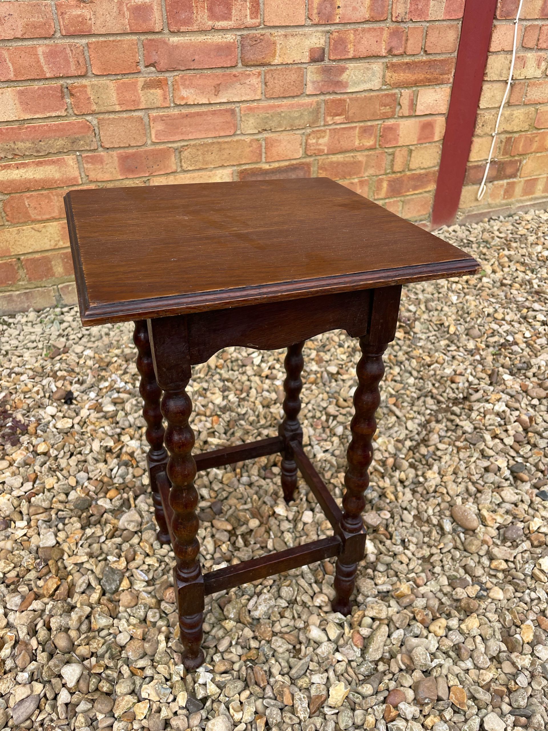 イギリス 1930年代 オーク スモールテーブル ECUKOB0070