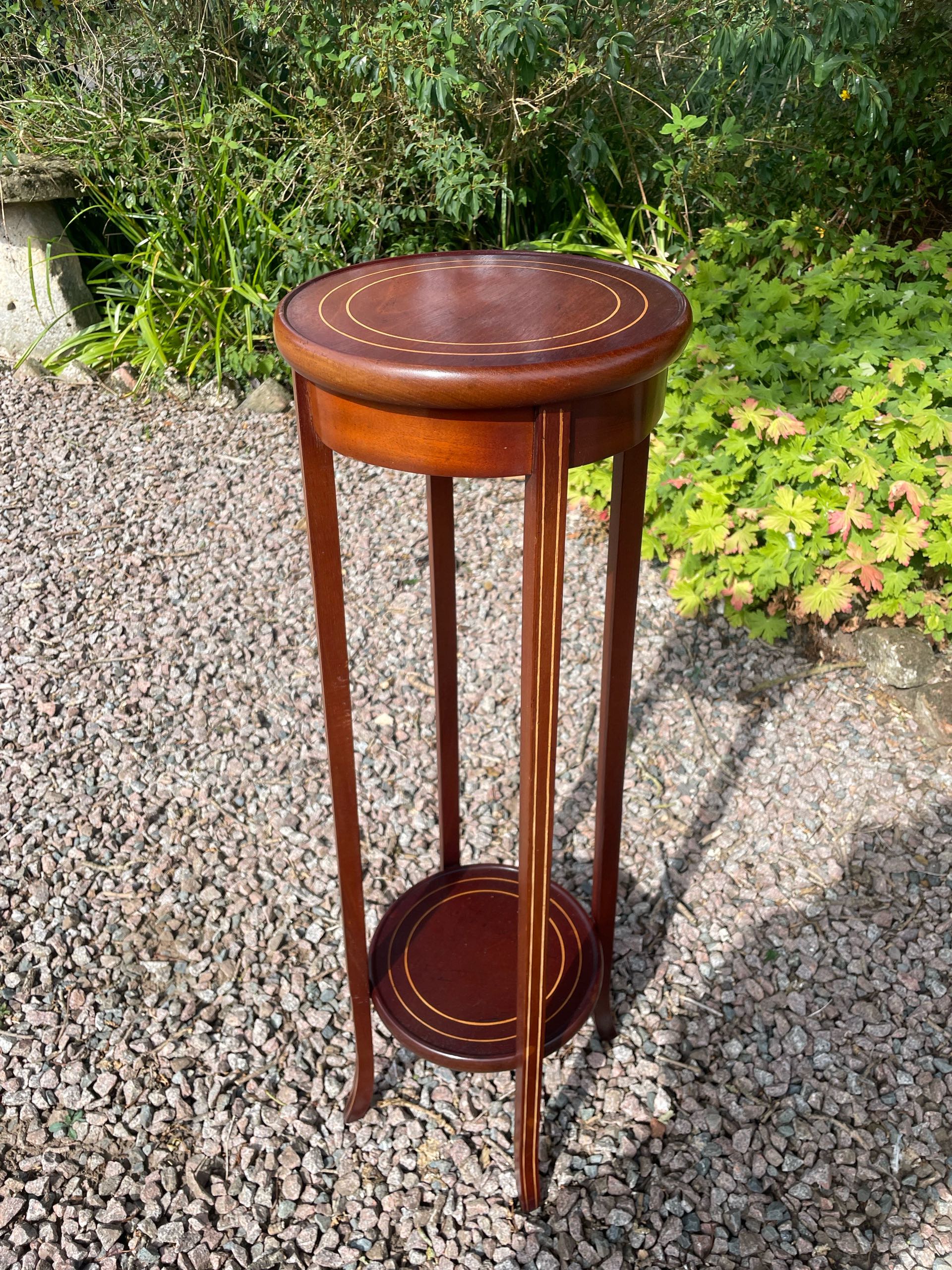 イギリス 1910年代 マホガニー フラワースタンド ECUKOB0078