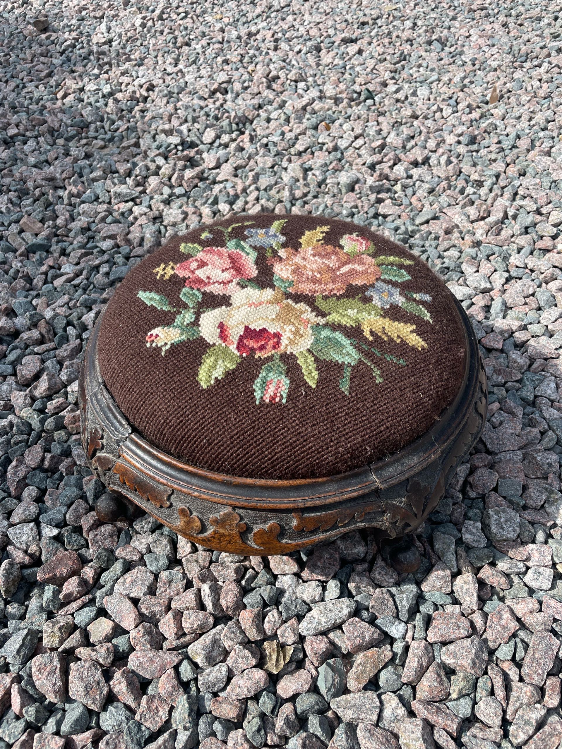 イギリス 1880年代 マホガニー スツール ECUKOB0100