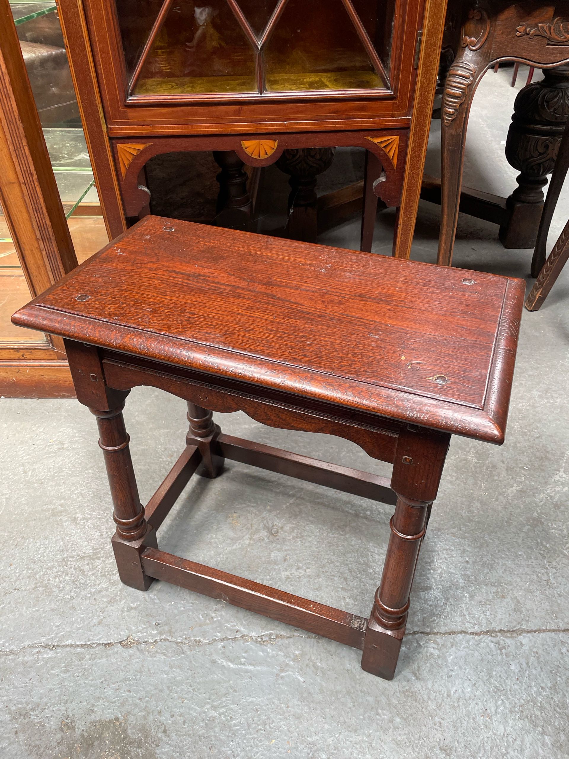 イギリス 1930年代 オーク スツール ECUKOB0021