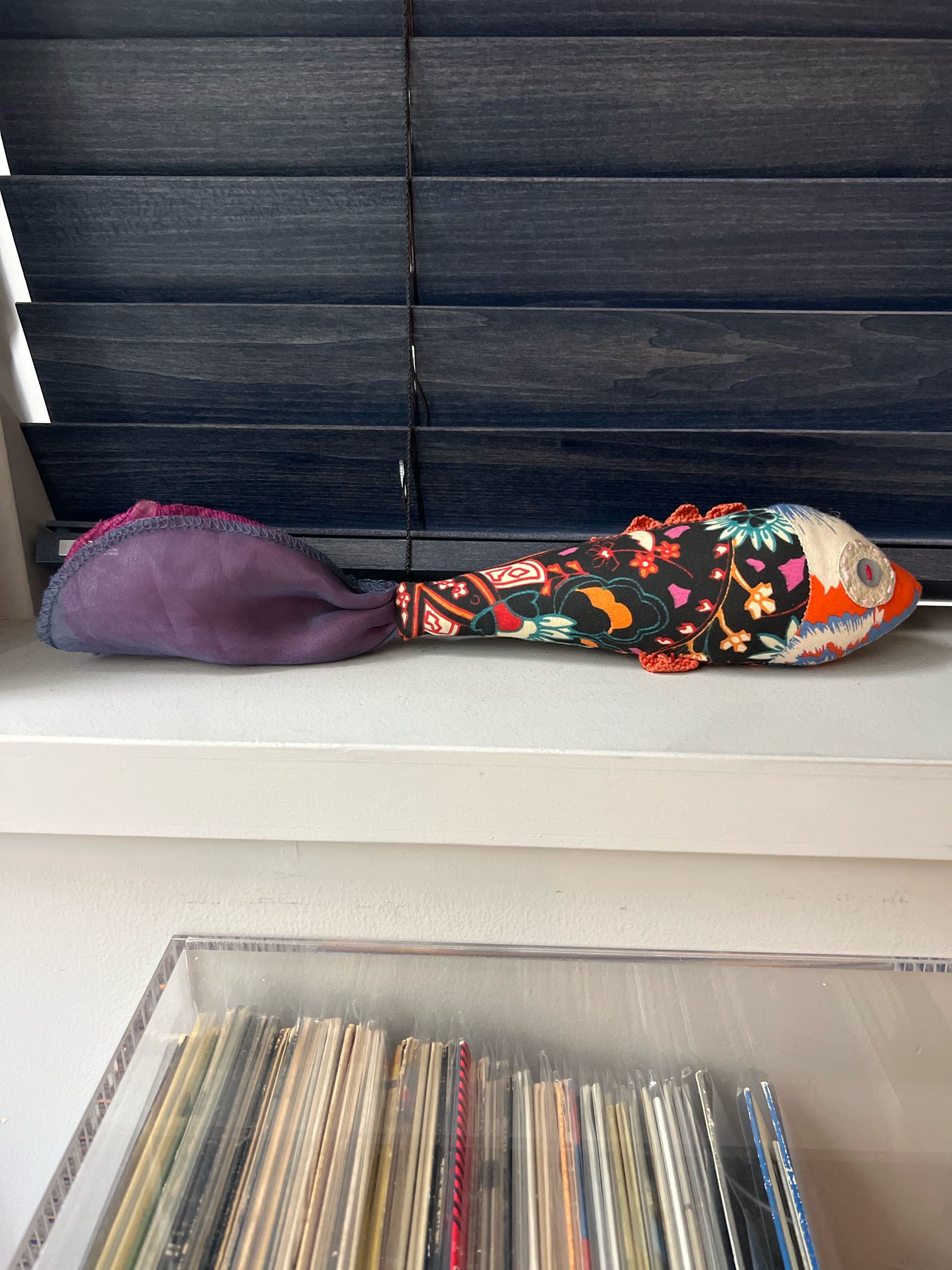 モロッコの魚/ハンドメイド パープル ECJPJC0007