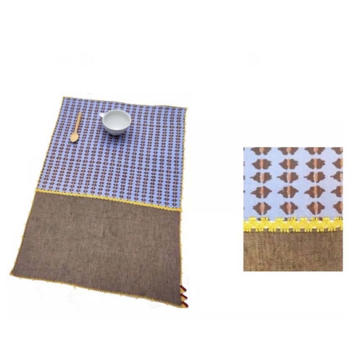 LeO ATLaNTE キッチンクロス/BLUE柄 ECJPJC0049