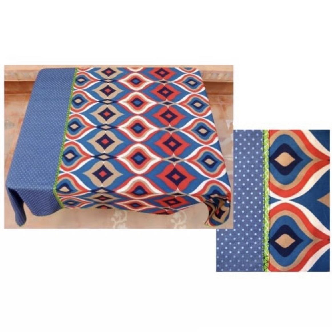 LeO ATLaNTE テーブルクロス/デニム水玉