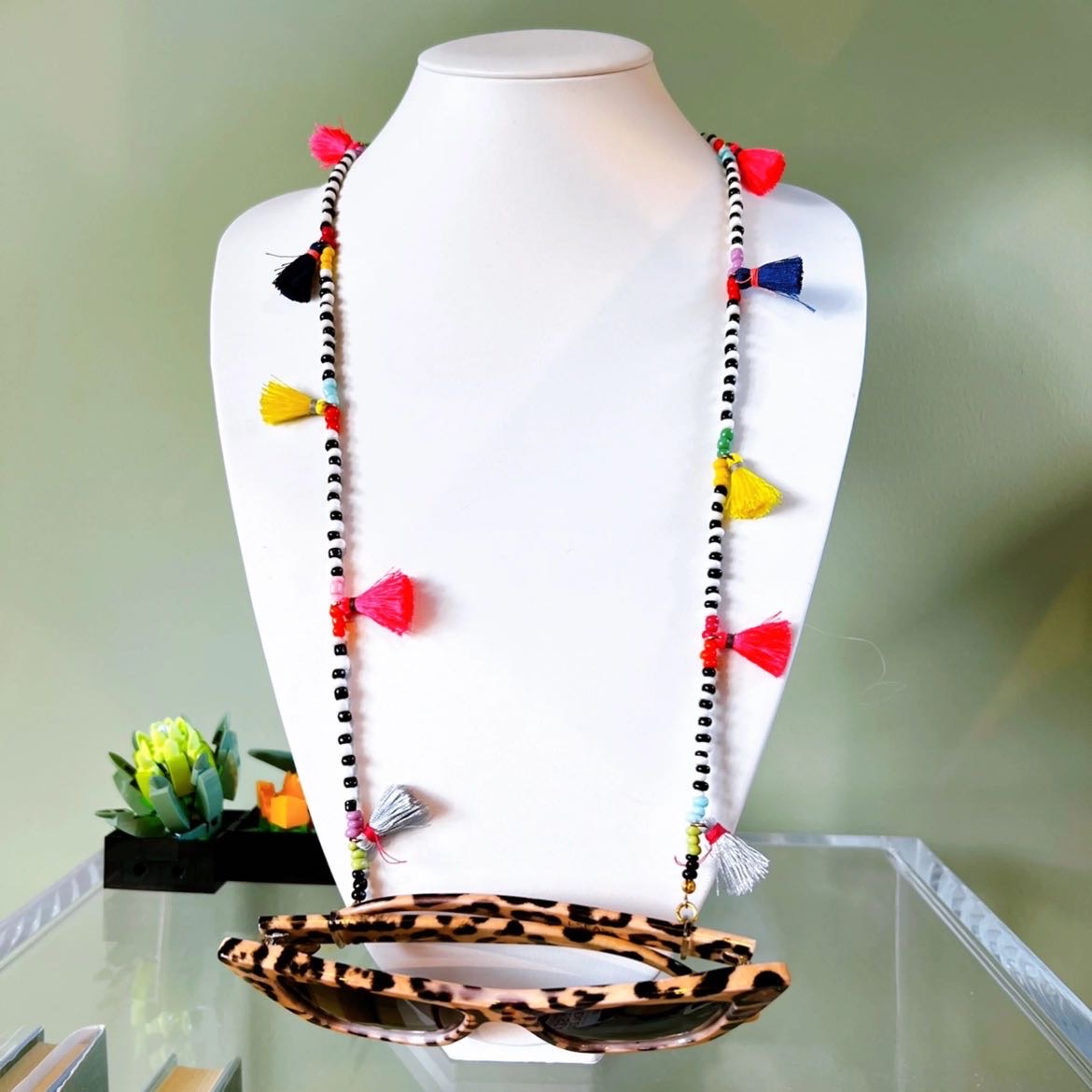 サングラスチェーン/マルチカラー ECJPJC0089