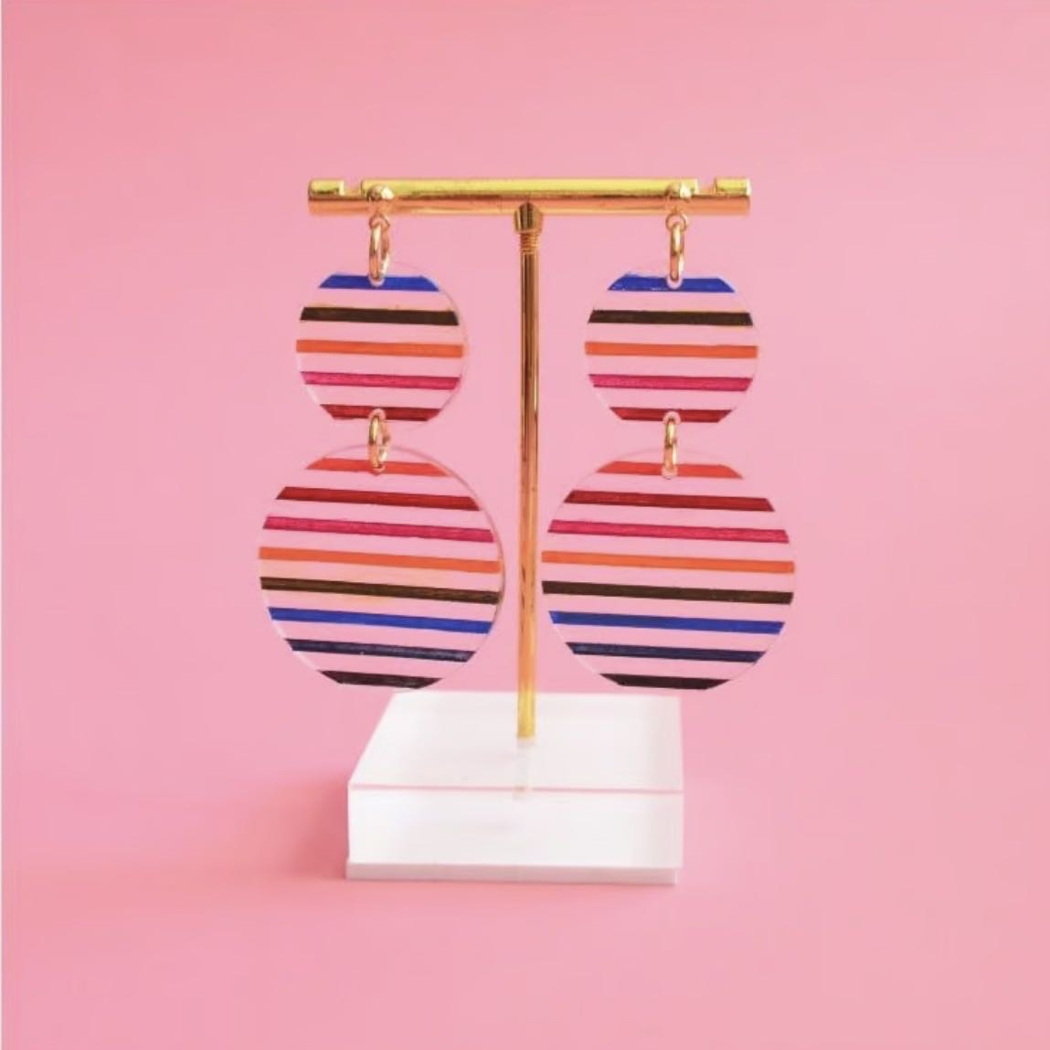 カラフルピアス/レインボー ECJPJC0120