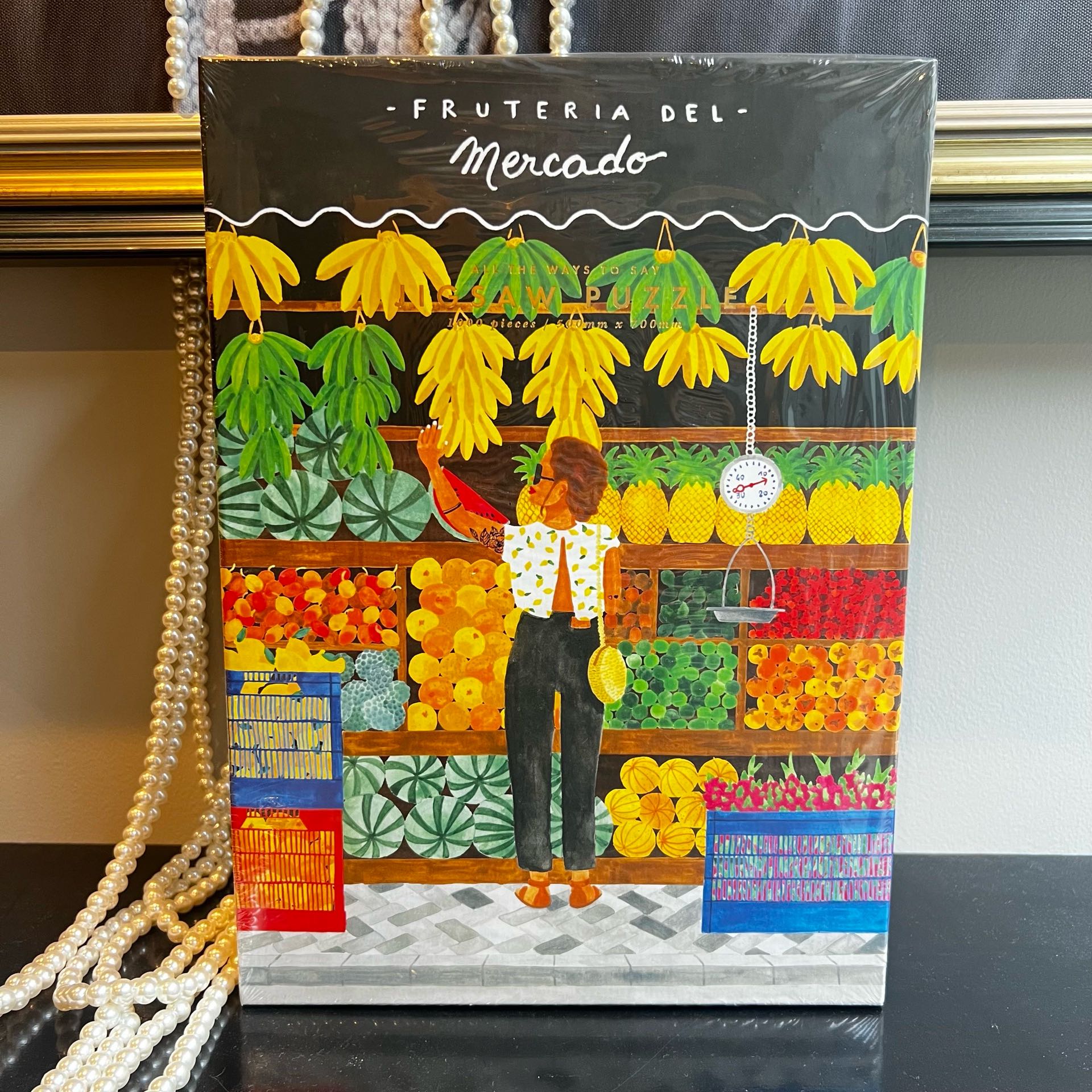 フランス FSC Cardboard ジグソーパズル/Fruteria 1000ピース ECJPJC0203