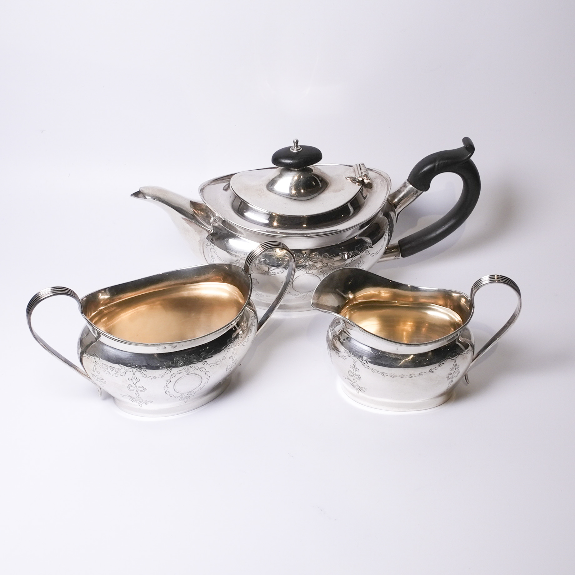 イギリス 1915年 ティーサービス3点セット