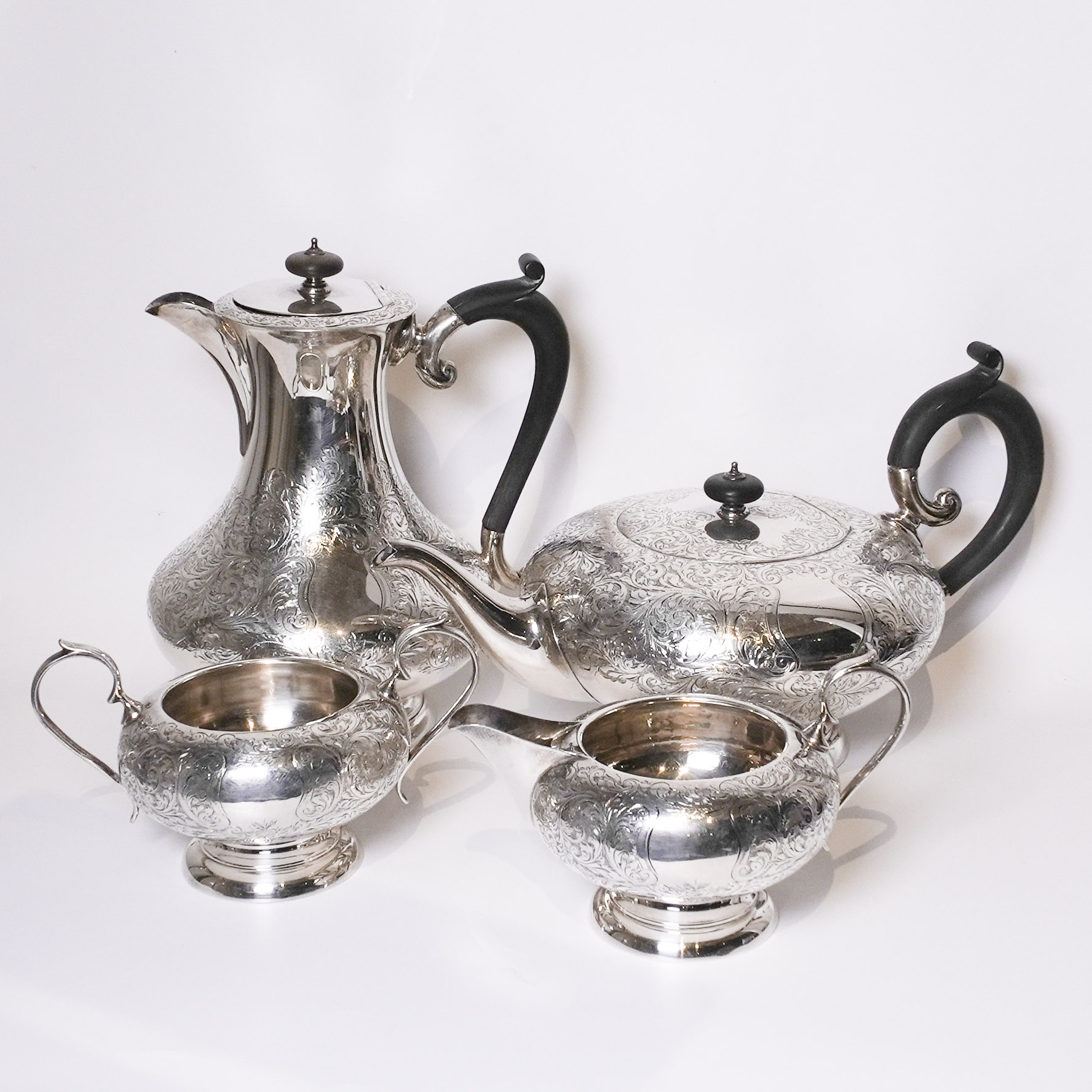 イギリス 1900年 ティーサービス4点セット UR-10