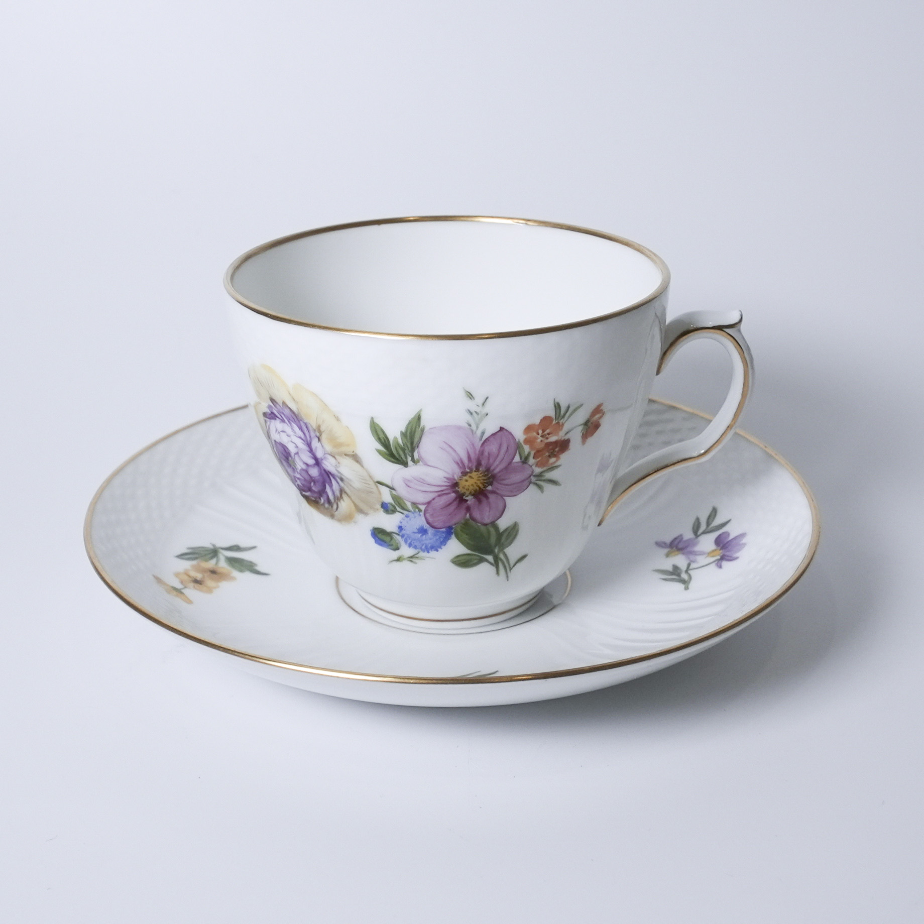 デンマーク 1950年代 Royal Copenhagen ロイヤルコペンハーゲン カップ&ソーサー UR-112