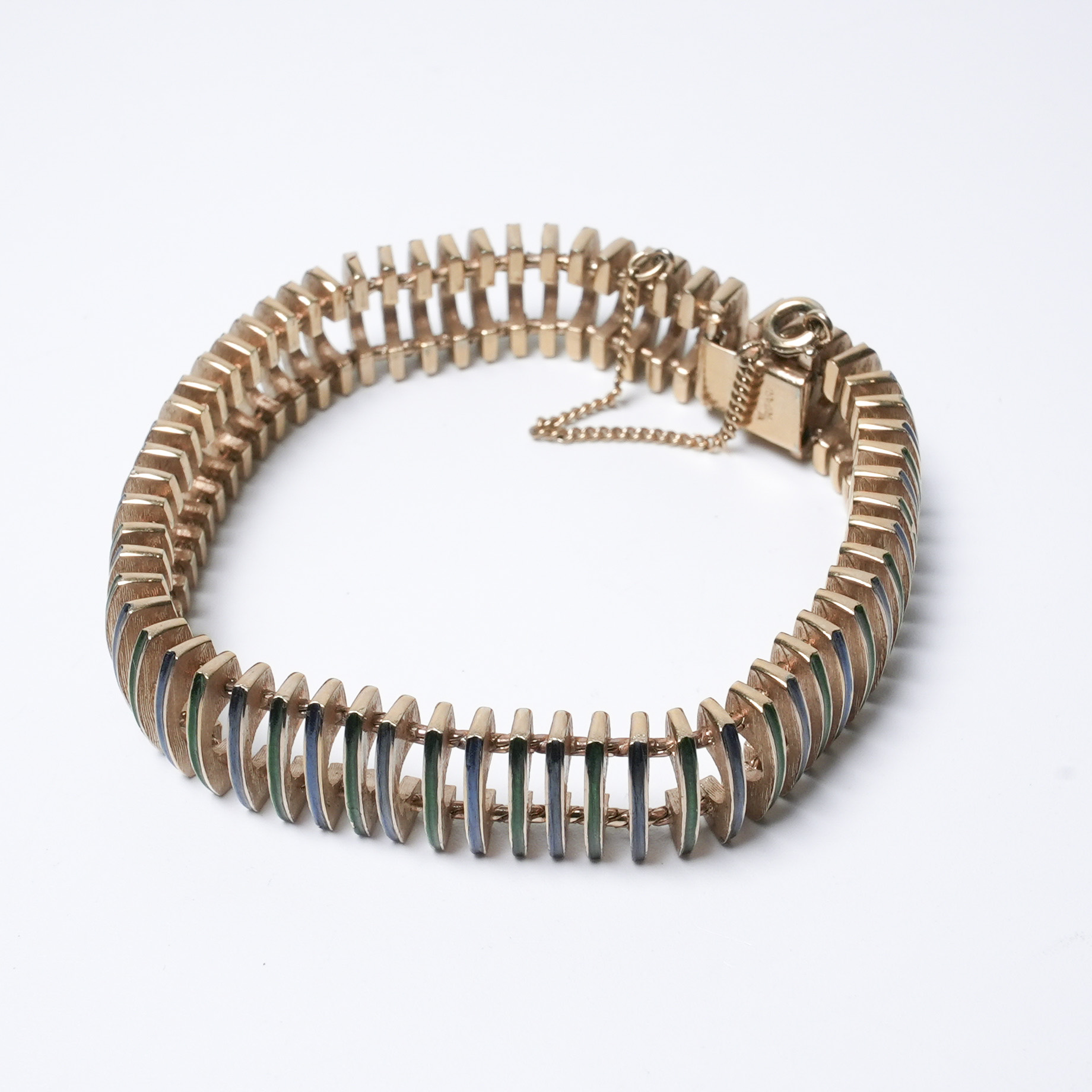 アメリカ 1950年代 Trifari トリファリ コスチュームジュエリー ブレスレット