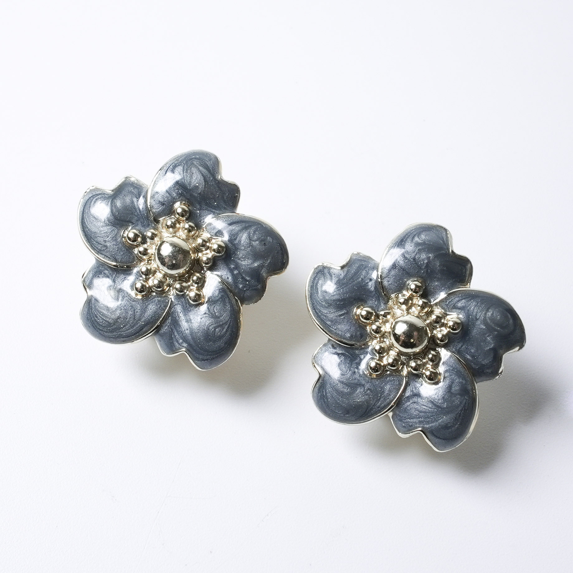 アメリカ 1950年代 Trifari トリファリ コスチュームジュエリー イヤリング