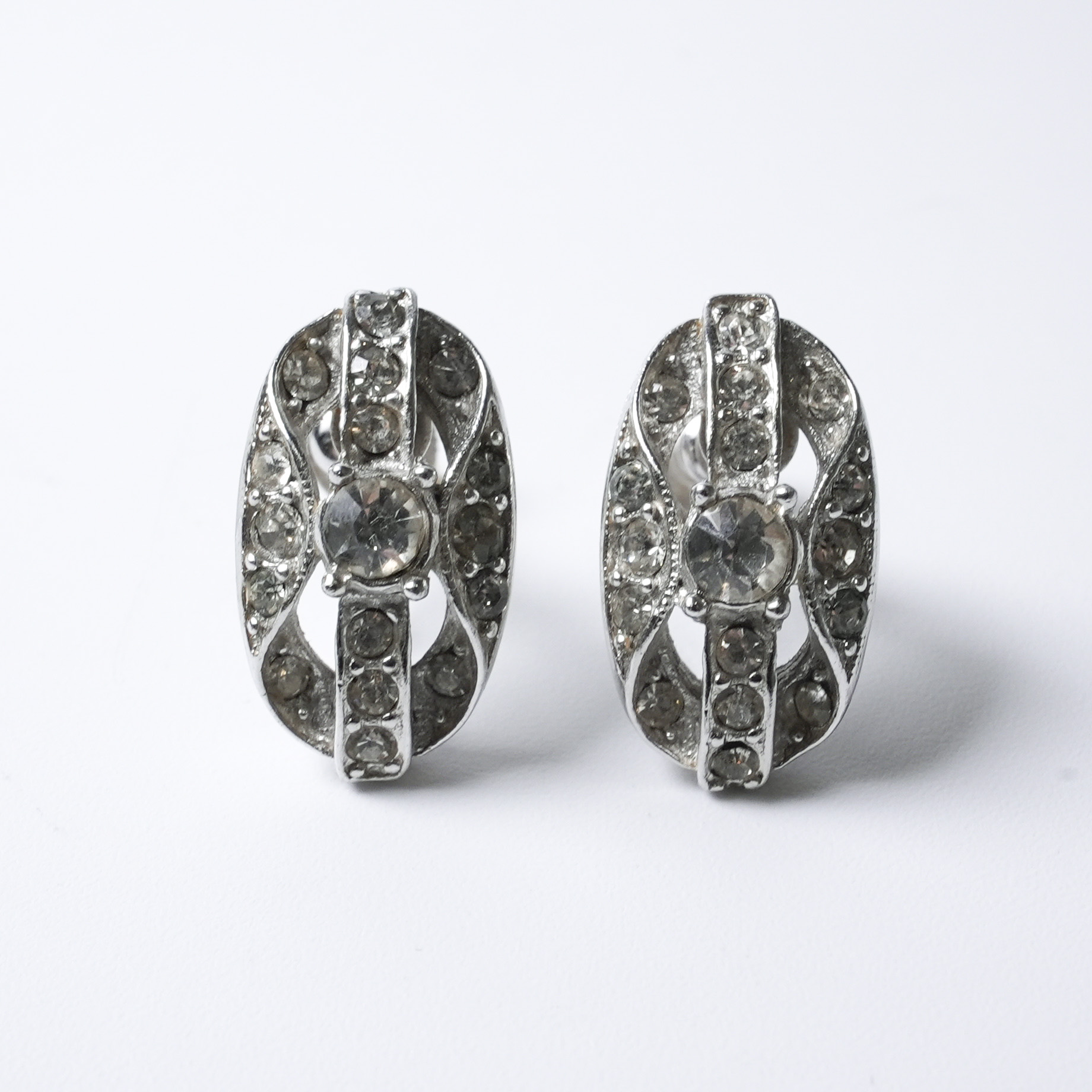 アメリカ 1950年代 シャレール コスチュームジュエリー イヤリング