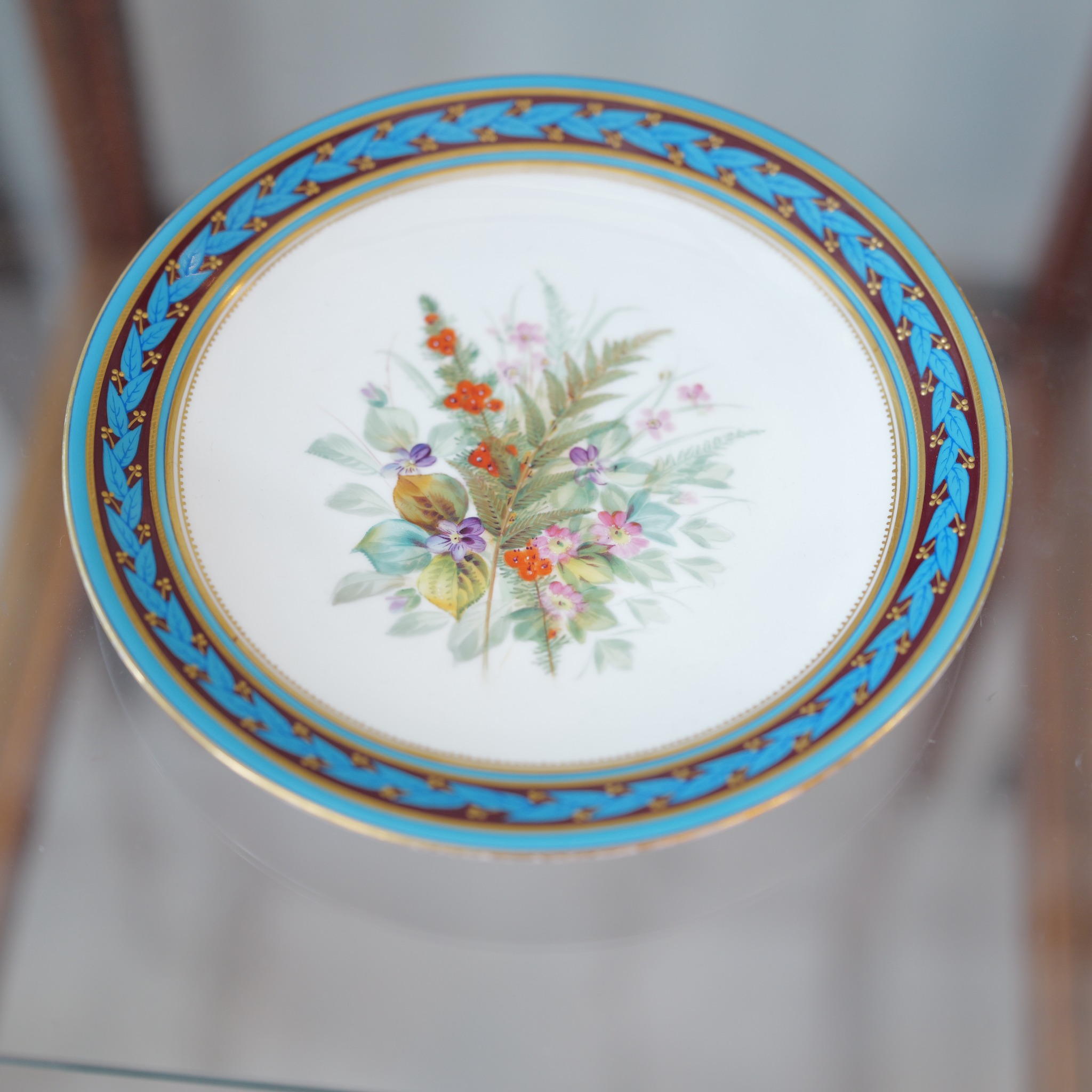 ロイヤルウースター 花紋 プレート