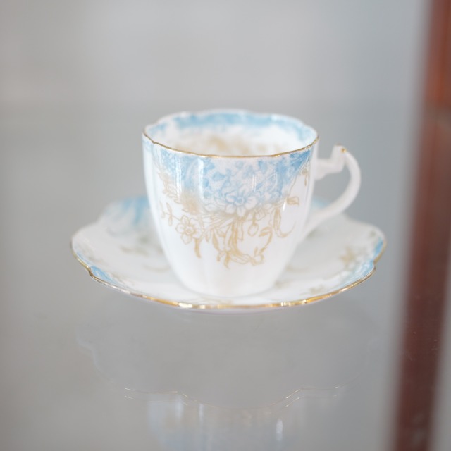 イギリス ワイルマン カップ＆ソーサー 1872-1910年 アンティーク