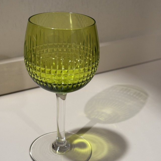 オールドバカラ BACCARAT カヴール Cavour クリスタル ワイングラス アンティーク