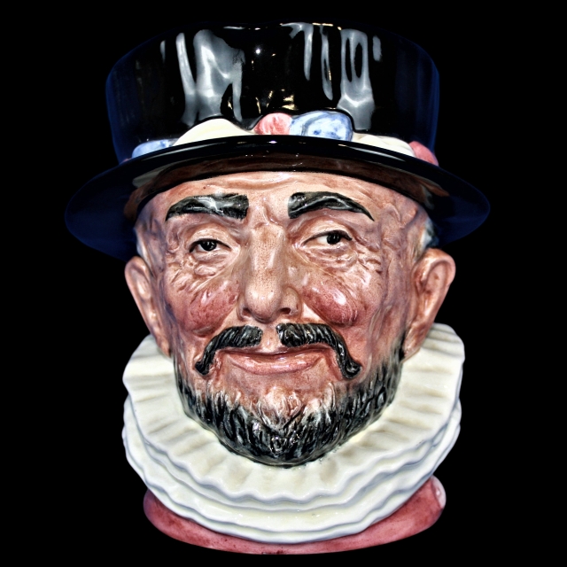 イギリス 1900年代 セラミック ロイヤルドルトン キャラクタージャグ