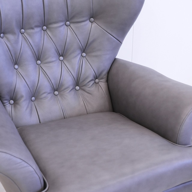 イギリス NEW ハードウッド/レザー G-PLAN vintage62 SWIVEL CHAIR EC-01686