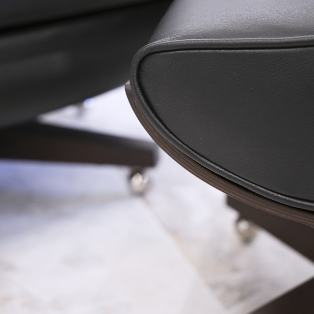 イギリス NEW ハードウッド/レザー G-PLAN vintage62 スツール EC-01689