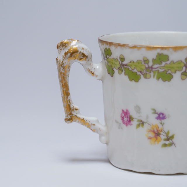 フランス 1900年代 磁器 Limoges リモージュ エスプレッソカップ＆ソーサー
