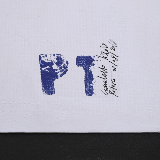 イタリア 2023年 キャンバス Paola Tassetti - 「CONDOTTO LISCOSO XX」 EC-07597