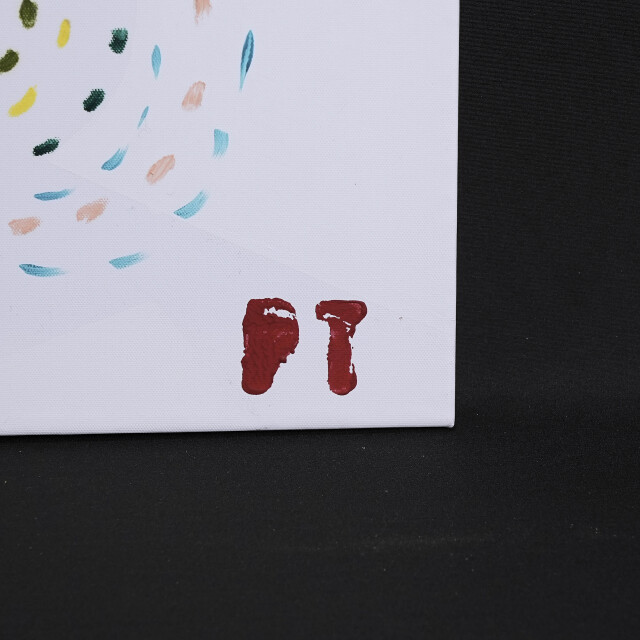 イタリア 2023年 キャンバス Paola Tassetti - 「CILIEGIO」 EC-07604