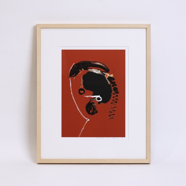 日本 2021年 シルクスクリーン 井田幸昌 「Portrait」 EC-07690