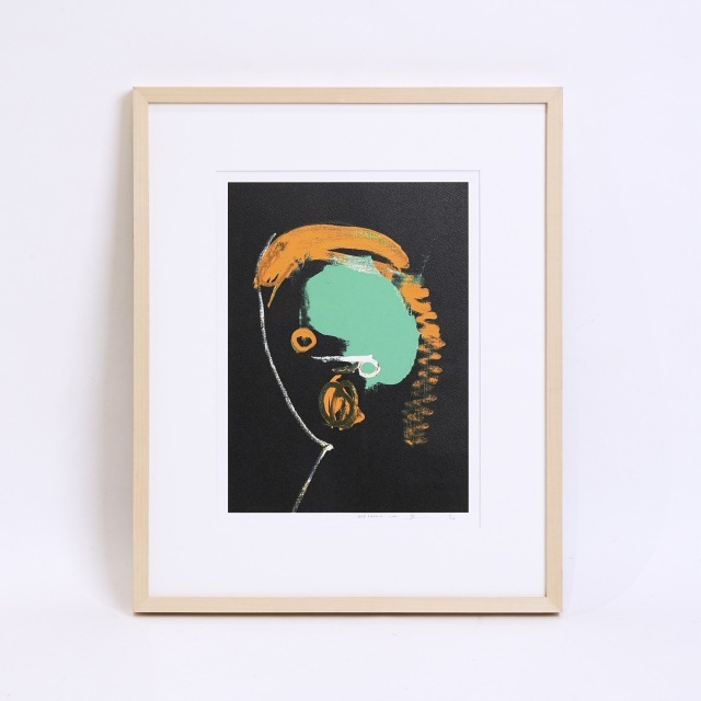 井田幸昌　シルクスクリーン　Self portrait  ED10 井田幸昌 シルクスクリーン Self portrait ED10 井田幸昌 シルク