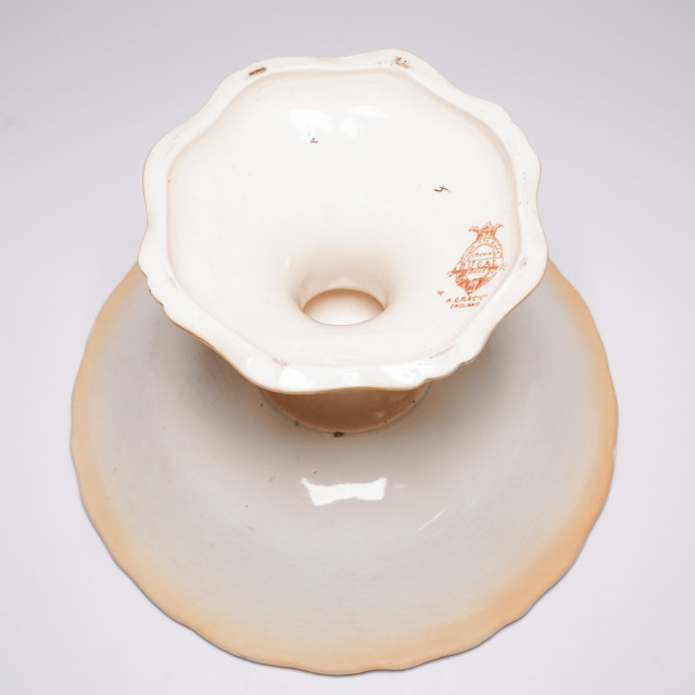 イギリス陶器 CROWN DUCAL クラウンデュカル コンポート EC-07743