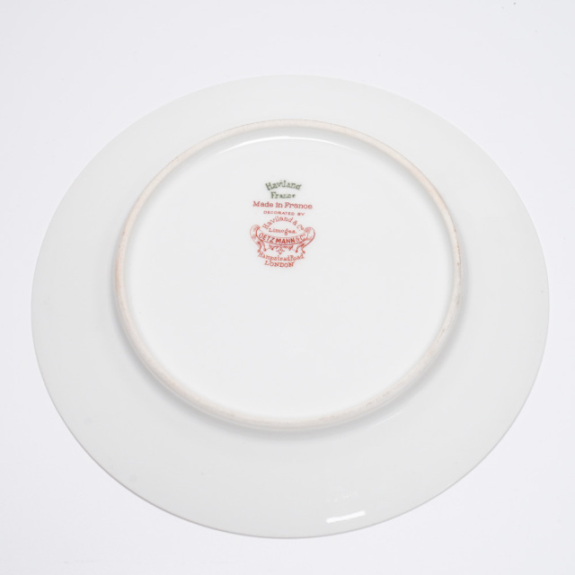 フランス 磁器 Haviland アビランド ケーキプレート EC-07823