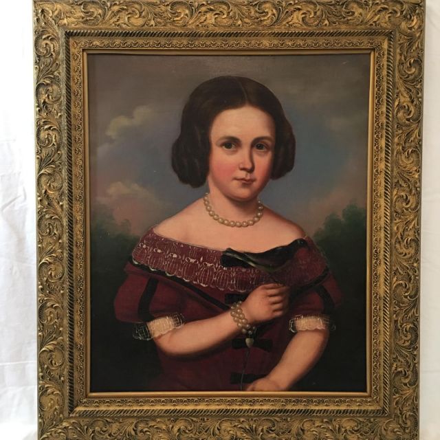 18世紀風の油絵 海洋学者の貴婦人肖像画 貴婦人の肖像 | フランソワ＝アンリ・ミュラール | 収蔵品詳細