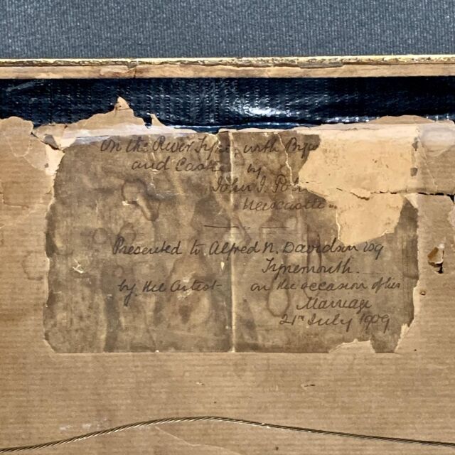 イギリス 1909年代 ペーパー   水彩画 風景画 ウォールアート EC-14638