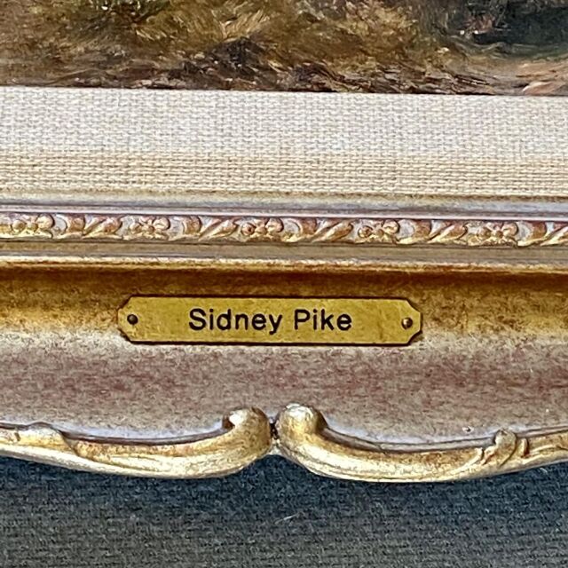 イギリス 1901年代 油絵   ウォールアート EC-14648