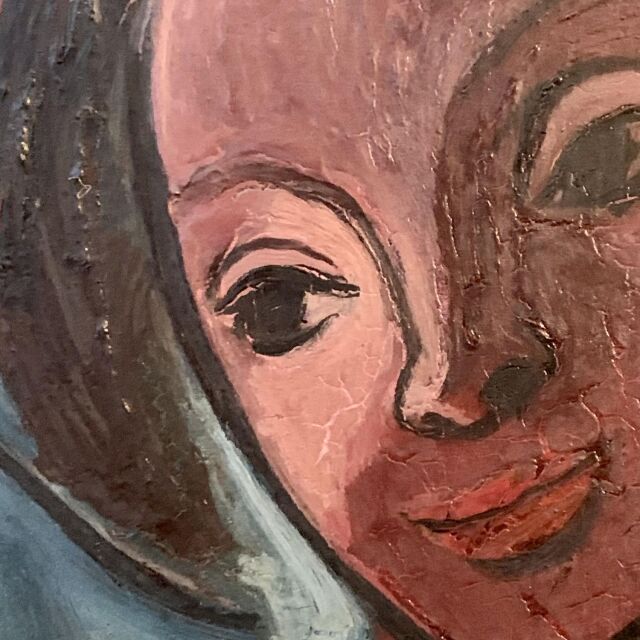 イギリス 1900年代 キャンバス Toni Bartl トニ バートル 絵画 EC-14685