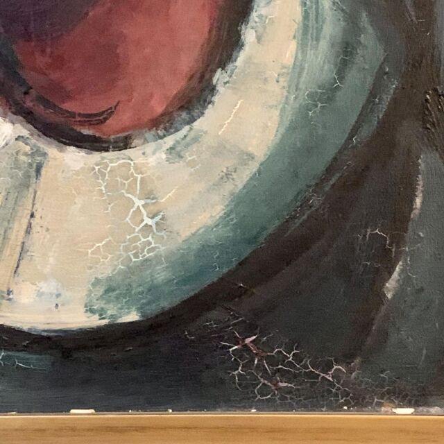 イギリス 1900年代 キャンバス Toni Bartl トニ バートル 絵画 EC-14685