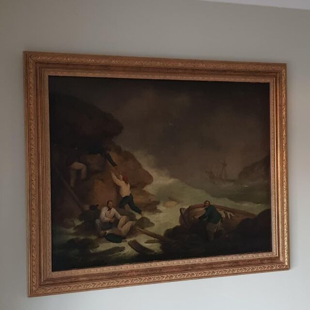 イギリス 1700年代 キャンバス George Morland ジョージ