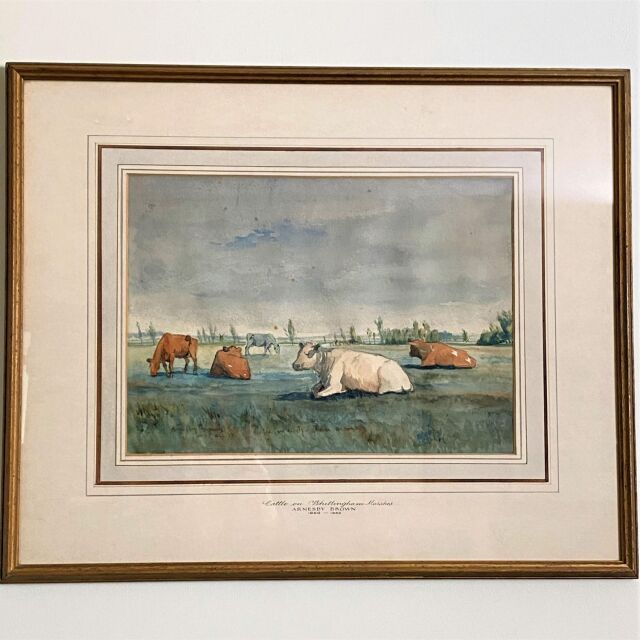 アンティーク　イギリス　フランス　ポートレイト　絵画　ヴィンテージ　レトロ イギリス 1900年代 キャンバス Lez Raymond Bramwell レズ